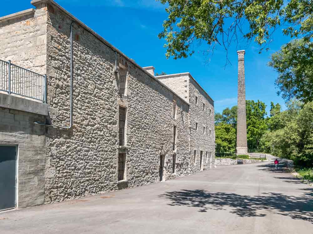 Goldie Mill Ruins Wall Guelph Goldie Mill Ruins Guelph